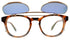LANGLEY col.SPBRNSH sunglasses with clip